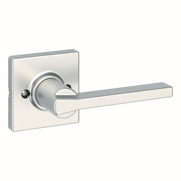 Kwikset Casey Lever Half Dummy with Square Rose Satin Nickel Finish 488CSLSQT-15 - main
